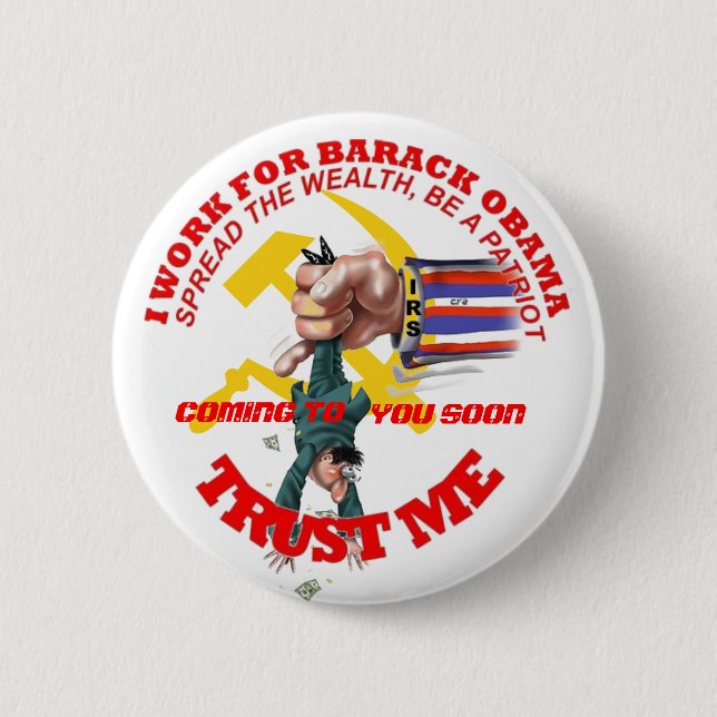 BÓTON REDONDO 5.08CM IRS QUE VEM LOGO (Frente)