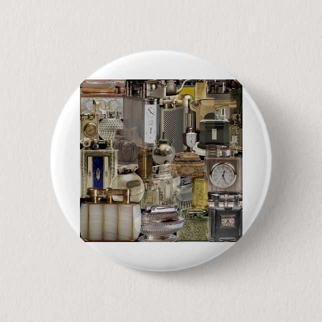 Bóton Redondo 5.08cm isqueiros antigos (Frente)