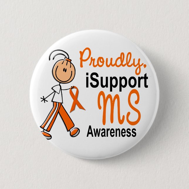 Bóton Redondo 5.08cm iSupport 1 SFT do MS (Frente)