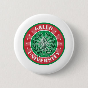 Bóton Redondo 5.08cm Italiano da universidade de Gallo