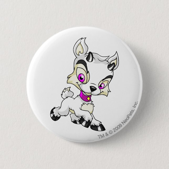 Bóton Redondo 5.08cm Ixi branco (Frente)