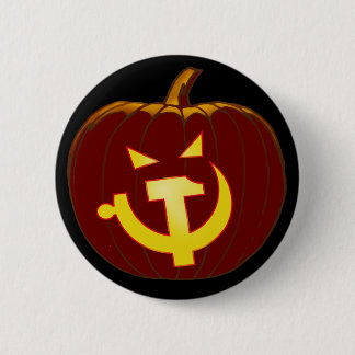 Bóton Redondo 5.08cm Jack-O-Lanterna socialista