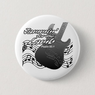 Bóton Redondo 5.08cm Jammin para o cordeiro