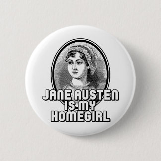 Bóton Redondo 5.08cm Jane Austen