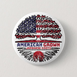Bóton Redondo 5.08cm Japão Japonês EUA EUA EUA EUA EUA Estados Unidos