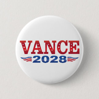 Bóton Redondo 5.08cm JD Vance Presidente 2028 (bs)