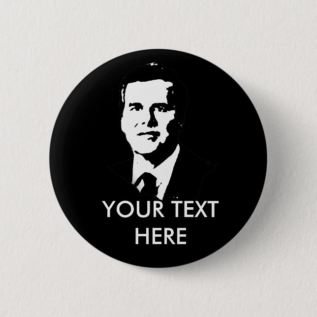 Bóton Redondo 5.08cm Jeb Bush Gear (Frente)