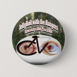 Bóton Redondo 5.08cm JellyRoll de CycleNuts com o botão das guardas