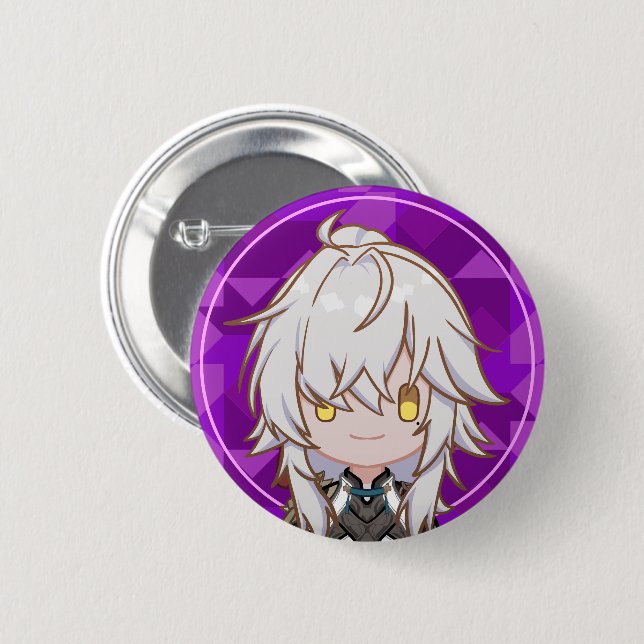 Bóton Redondo 5.08cm Jing Yuan (Frente & Verso)