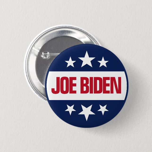 Bóton Redondo 5.08cm Joe Biden para o Presidente 2024 (Frente & Verso)