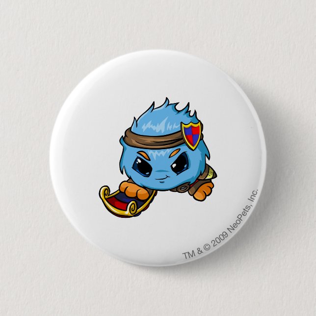 Bóton Redondo 5.08cm Jogador de JubJub Meridell (Frente)