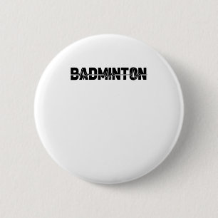 Bóton Redondo 5.08cm Jogador de Tartaruga Badminton - Equipe Racquet Ek
