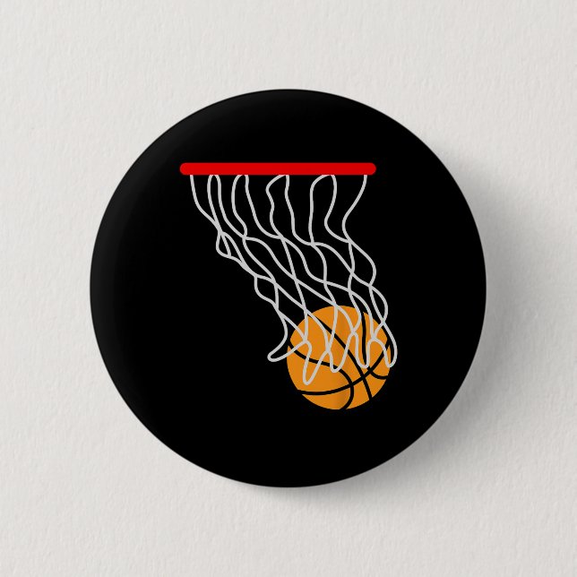 Bóton Redondo 5.08cm Jogadores de Sketll - Swish!  (Frente)