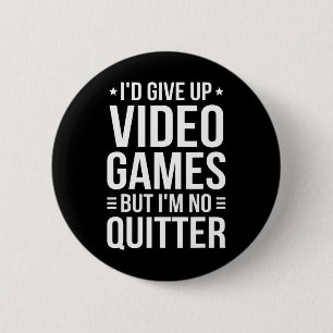 Bóton Redondo 5.08cm Jogando Video Games - Meme de Jogador de Vídeo Gam