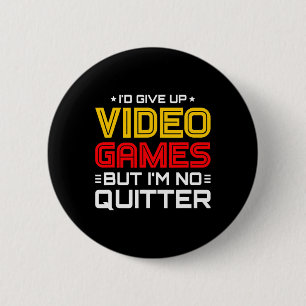 Bóton Redondo 5.08cm Jogando Video Games - Meme de Jogador de Vídeo - V