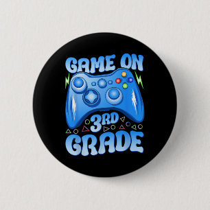 Bóton Redondo 5.08cm Jogo No Terceiro Grau Ck Para Videos games Escolar