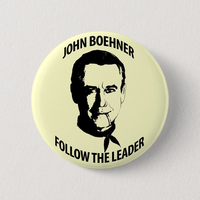 Bóton Redondo 5.08cm John Boehner (Frente)
