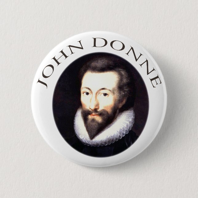 Bóton Redondo 5.08cm John Donne (Frente)