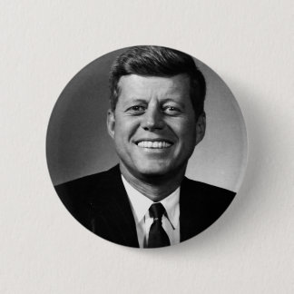 Bóton Redondo 5.08cm John F. Kennedy