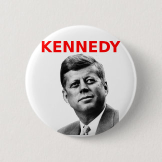 Bóton Redondo 5.08cm John F. Kennedy