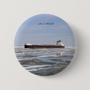 Bóton Redondo 5.08cm John J. Boland é um cargueiro do lago dos EUA ger
