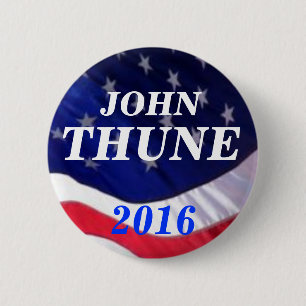 Bóton Redondo 5.08cm John Thune 2016