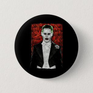 Bóton Redondo 5.08cm Joker Esquadrão Suicida Vestido Ao Matar