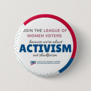 Bóton Redondo 5.08cm Junte-se do "ao botão não de Slactivism activism