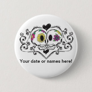 Bóton Redondo 5.08cm Junto, para sempre