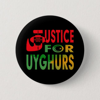 BÓTON REDONDO 5.08CM JUSTIÇA PARA OS UYGHURS