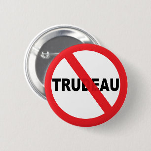 Bóton Redondo 5.08cm Justin Trudeau