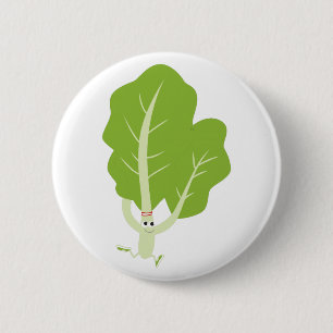 Bóton Redondo 5.08cm Kale Runner