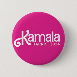Bóton Redondo 5.08cm Kamala HARRIS 2024