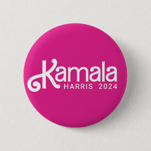 Bóton Redondo 5.08cm Kamala HARRIS 2024