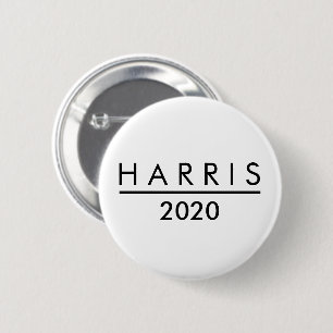 Bóton Redondo 5.08cm Kamala Harris para presidente em 2020