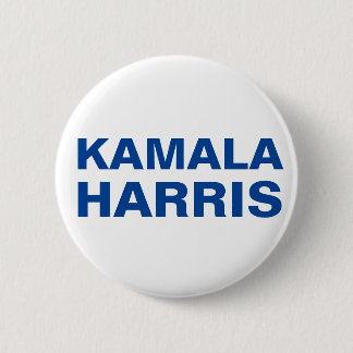 Bóton Redondo 5.08cm Kamala Harris (PERSONALIZÁVEL) Pin