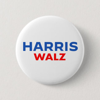BÓTON REDONDO 5.08CM KAMALA HARRIS TIM WALZ 2024