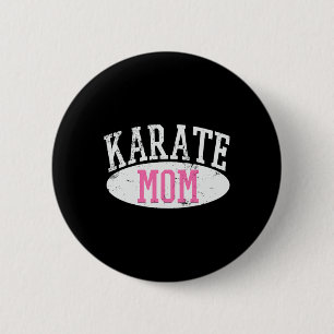 Bóton Redondo 5.08cm Karate Mãe 2