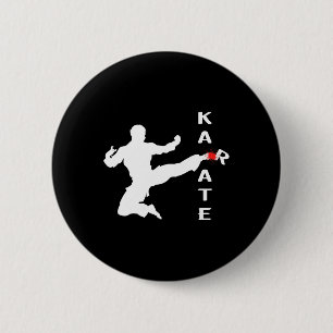 Bóton Redondo 5.08cm Karate Shirt