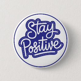 Bóton Redondo 5.08cm Keep Going Black and White Motivational