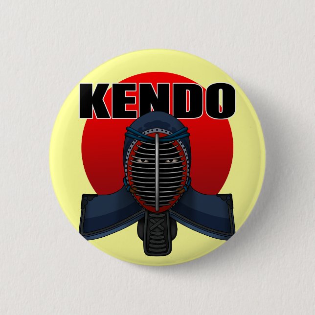 Bóton Redondo 5.08cm Kendo men1 (Frente)
