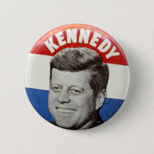 Bóton Redondo 5.08cm Kennedy - botão
