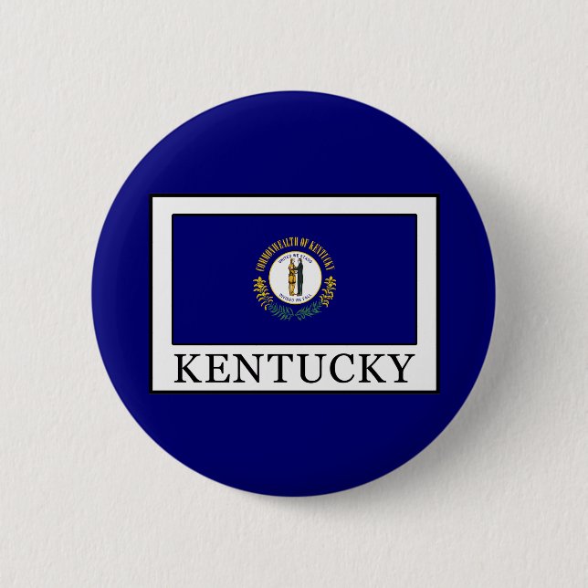 Bóton Redondo 5.08cm Kentucky (Frente)