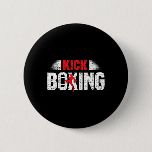 Bóton Redondo 5.08cm Kickboxing Kickboxing Boxeadores Kickboxers Artes