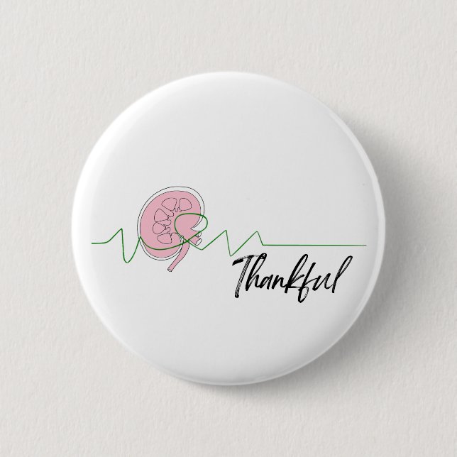 Bóton Redondo 5.08cm Kidney Button (Frente)