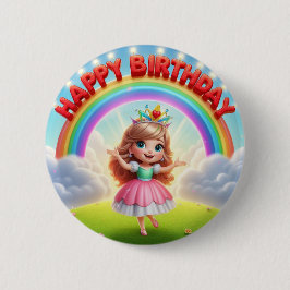 Bóton Redondo 5.08cm Kid's birthday badge