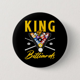Bóton Redondo 5.08cm King Of Billiards Piscina Snooker Billiards Rack C