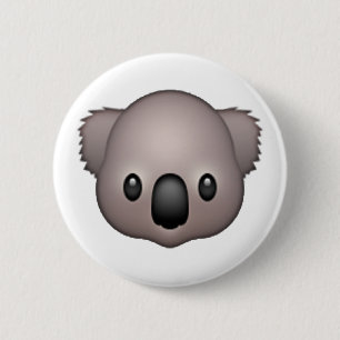 Bóton Redondo 5.08cm Koala - Emoji