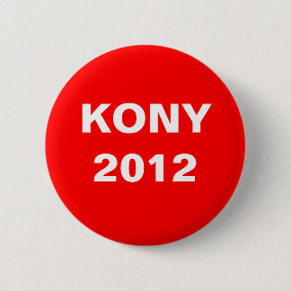 Bóton Redondo 5.08cm Kony 2012