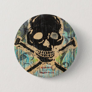 Bóton Redondo 5.08cm La Calavera